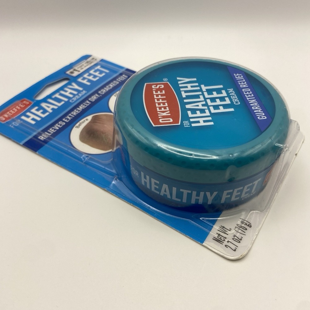 O'Keeffe's Healthy Feet FOOT CREAM 2.7oz Tub blue - Picture 2 of 4